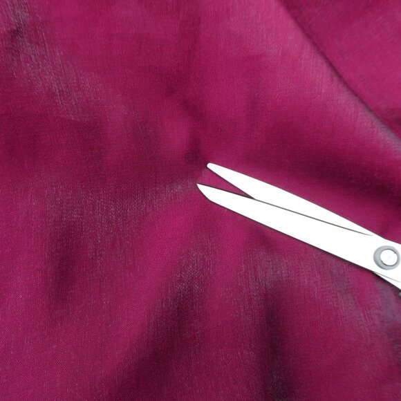 VeLVet Vintage iridescent Dress Midi Sweetheart Neck Short Puff Sleeve Tie Back - Picture 7 of 7